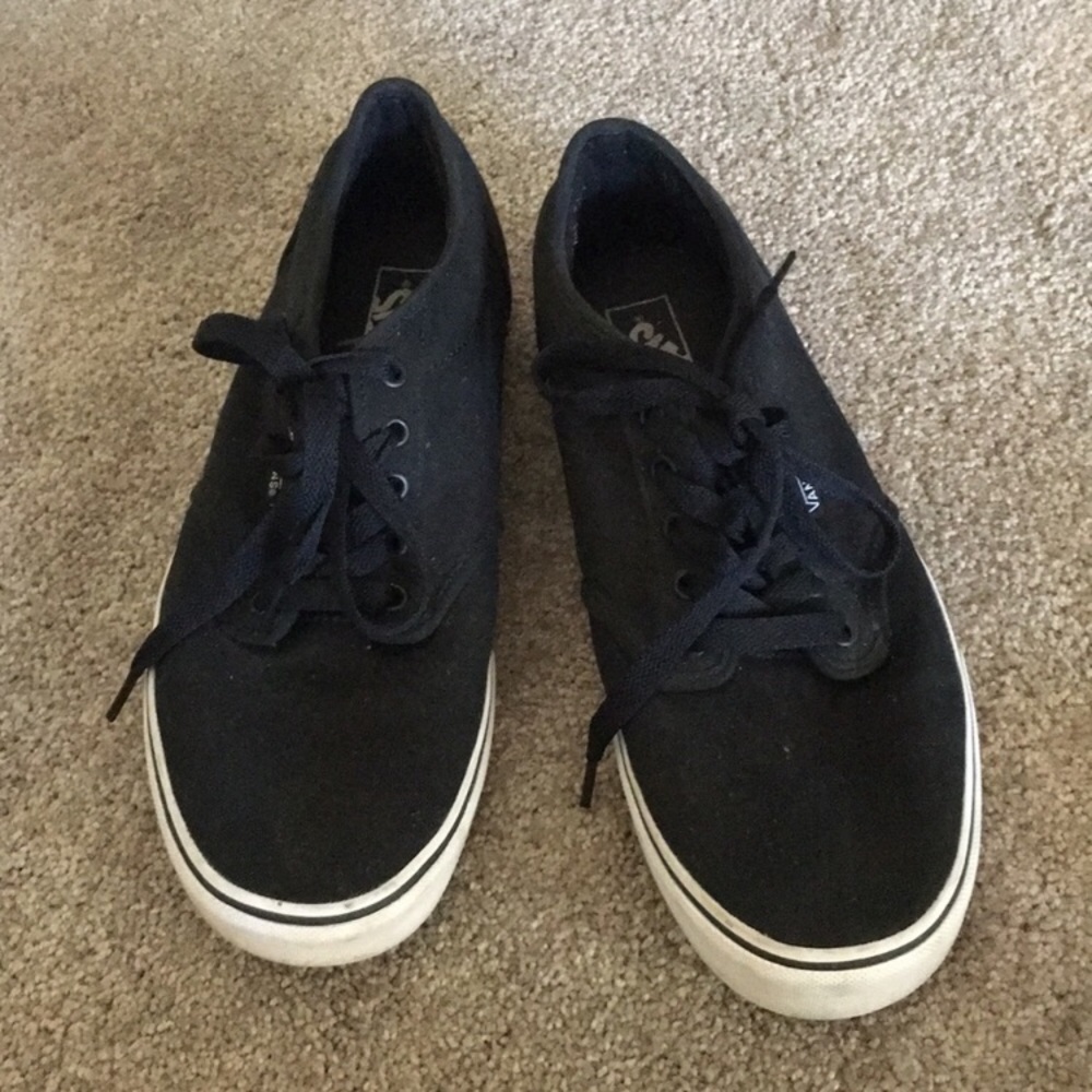 Authentic black Vans